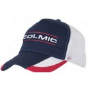 Colmic Cappello Blu-Bianco Con Rete