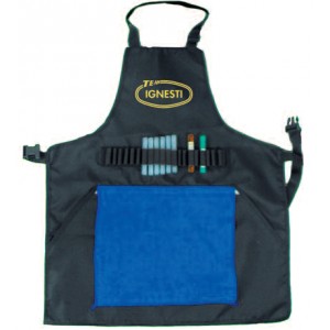 Ignesti grembiule cotone trota con porta lenze