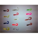 Starfish Twister silicone 2"
