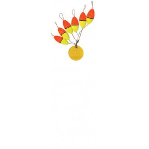 Ignesti segnafilo Oval Float Bicolore 6 pezzi per conf.